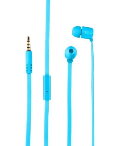 Trust Duga Auriculares Dentro de oído Conector de 3,5 mm Azul