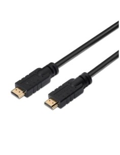 CABLE CON REPETIDOR HDMI M A HDMI M 15M NEGRO