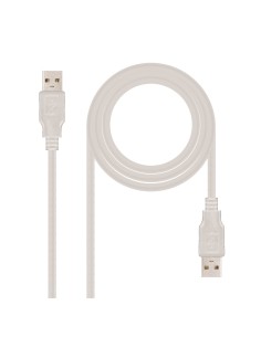 Nanocable CABLE USB 2.0, TIPO A M-A M, 2.0 M