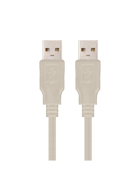 Nanocable CABLE USB 2.0, TIPO A M-A M, 2.0 M