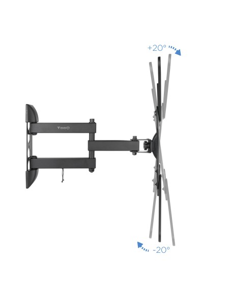 SOPORTE PARED TV TOOQ LP6055TN-B NEGRO 23-55" MAX 30 KG