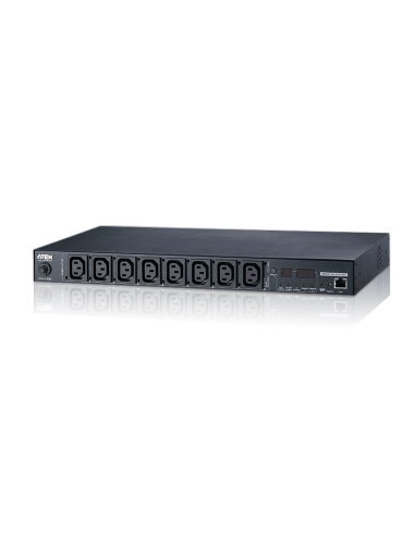 Aten PE7108G unidad de distribución de energía (PDU) 8 salidas AC 1U Negro