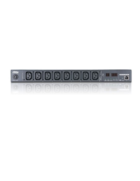 Aten PE7108G unidad de distribución de energía (PDU) 8 salidas AC 1U Negro