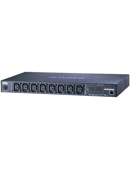 Aten PE6108G unidad de distribución de energía (PDU) 8 salidas AC 1U Negro