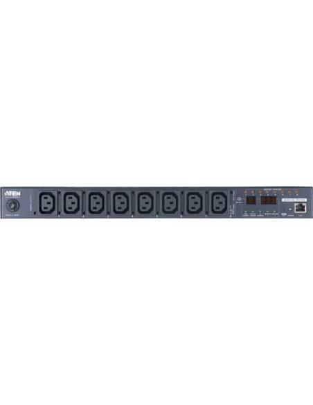 Aten PE6108G unidad de distribución de energía (PDU) 8 salidas AC 1U Negro