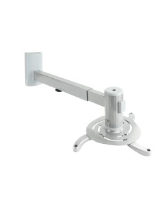 TooQ SOPORTE UNIVERSAL DE PARED GIRATORIO 360º E INCLINABLE PARA PROYECTOR PLATA