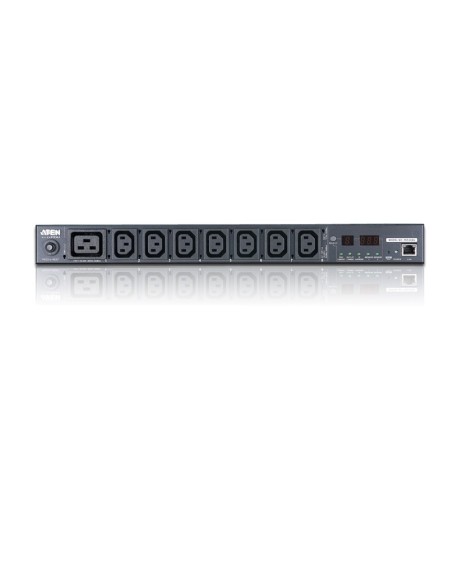 ATEN PE5208G-AX-G unidad de distribución de energía (PDU) 8 salidas AC 1U Negro