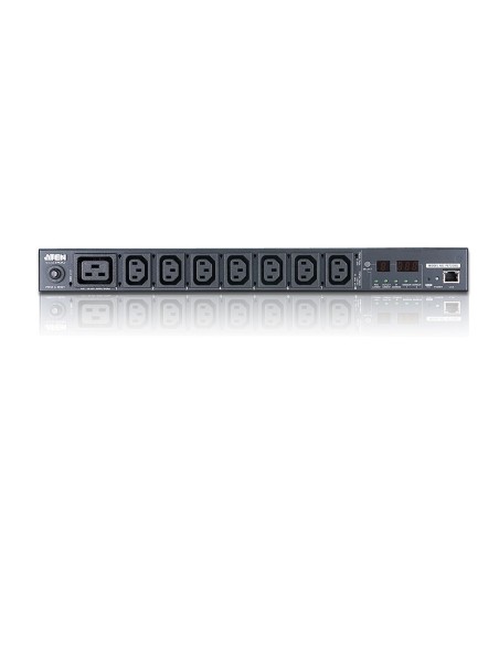 ATEN PE7208G-AX-G unidad de distribución de energía (PDU) 8 salidas AC 1U Negro