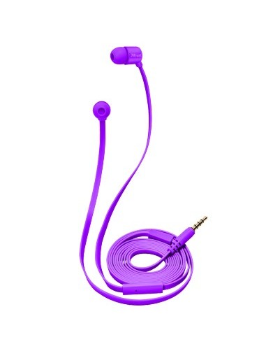 Trust Duga Auriculares Dentro de oído Conector de 3,5 mm Púrpura