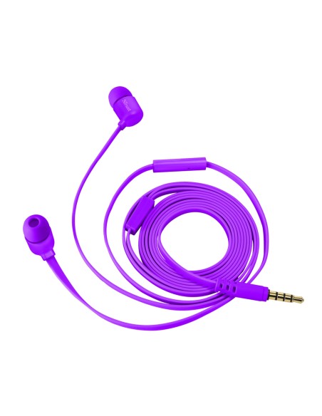 Trust Duga Auriculares Dentro de oído Conector de 3,5 mm Púrpura