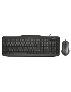 Trust 21398 teclado USB QWERTY Español Negro