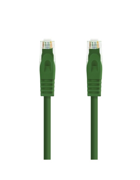 Nanocable Cable de red latiguillo RJ45 LSZH Cat.6A UTP AWG24, Verde, 1.0m