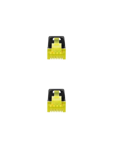 Nanocable Cable de red latiguillo RJ45 LSZH Cat.6A SFTP AWG26, Negro, 2.0 m
