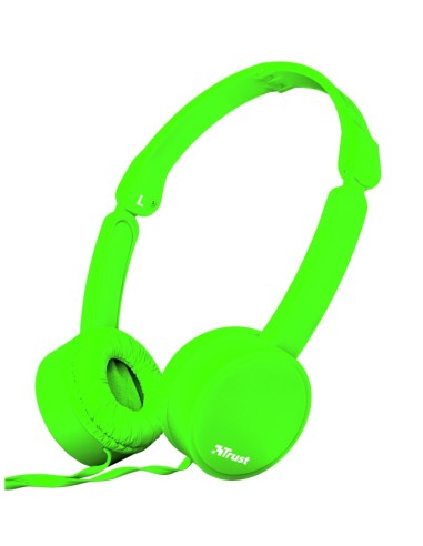 Trust Nano Auriculares Diadema Verde