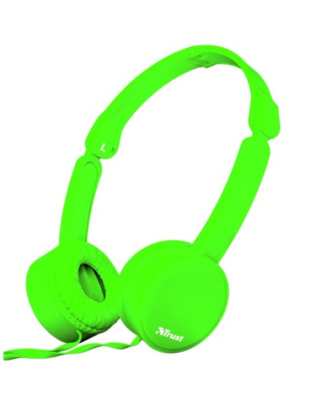 Trust Nano Auriculares Diadema Verde