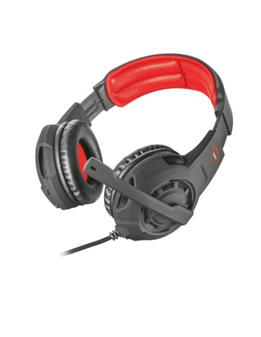 Trust GXT 4310 Jaww Auriculares Diadema Negro, Rojo