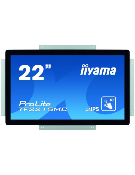 iiyama ProLite TF2215MC-B2 monitor pantalla táctil 54,6 cm (21.5") 1920 x 1080 Pixeles Multi-touch Multi-usuario Negro