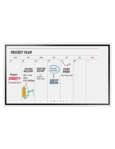 Samsung WM65R Pantalla plana para señalización digital 165,1 cm (65") LED 4K Ultra HD Blanco Pantalla táctil