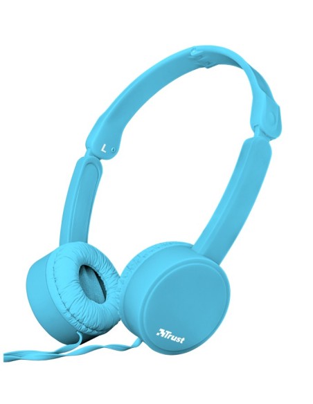 Trust Nano Auriculares Diadema Conector de 3,5 mm Azul