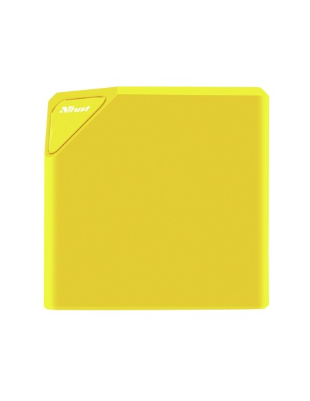 ALTAVOCES TRUST PRIMO INALAMBRICO BLUETOOTH 3W CUBO SUMMER YELLOW 22486