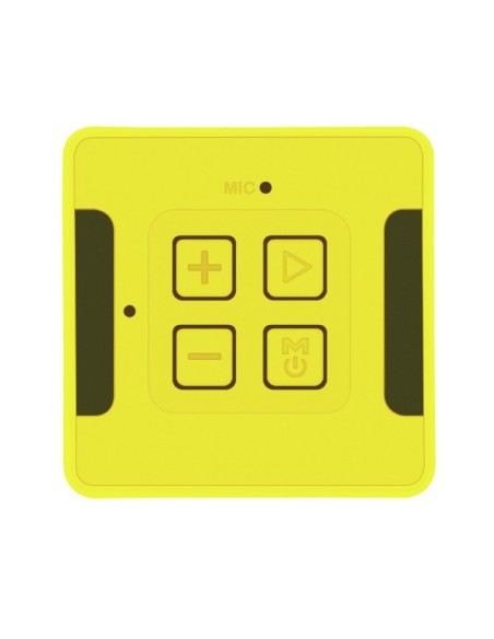 ALTAVOCES TRUST PRIMO INALAMBRICO BLUETOOTH 3W CUBO SUMMER YELLOW 22486
