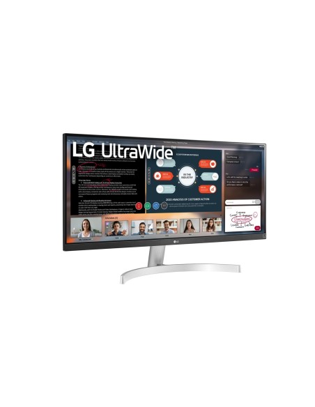 LG 29WN600-W 29" UltraWide Full HD LED IPS 5ms Plata