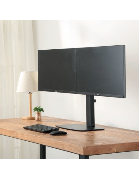 Ewent EW1538 soporte para monitor 68,6 cm (27") Independiente Negro