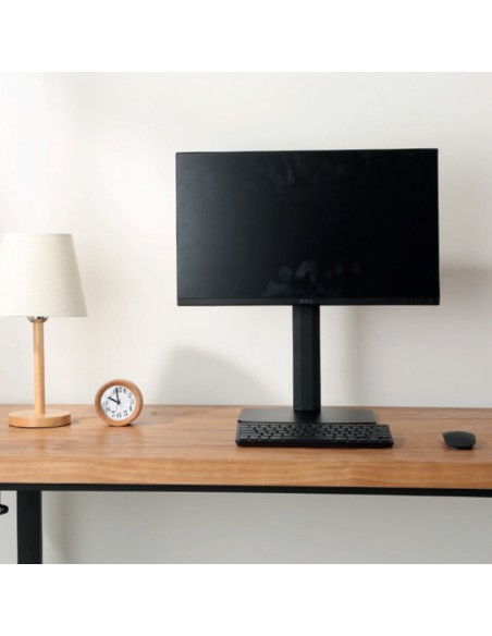 Ewent EW1537 soporte para monitor 81,3 cm (32") Independiente Negro