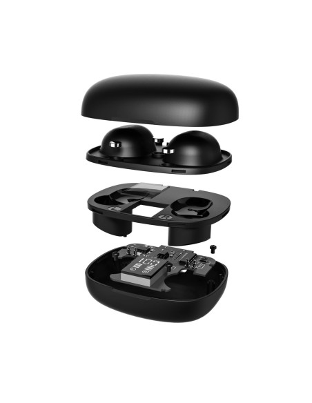 NGS Artica Jewel Auriculares Dentro de oído USB Tipo C Bluetooth Negro