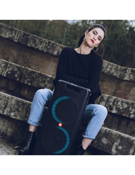 NGS Wild Jungle 1 Altavoz portátil estéreo Negro 200 W