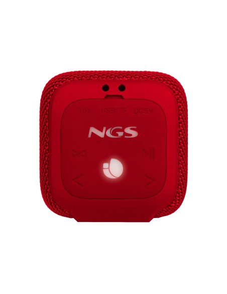 NGS Roller Coaster Altavoz portátil estéreo Rojo 10 W
