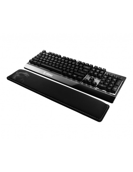 MSI Vigor-WR01 descansa muñecas Espuma de memoria, Caucho Negro
