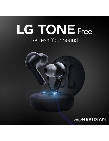 LG FN4 Auriculares Dentro de oído Bluetooth Negro