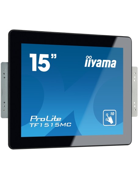 MONITOR IIYAMA OPENFRAME 15" TACTIL (TF1515MC-B2) 1024X768  300CD  800 1  VGA  HDMI  DP  USB  16MS 