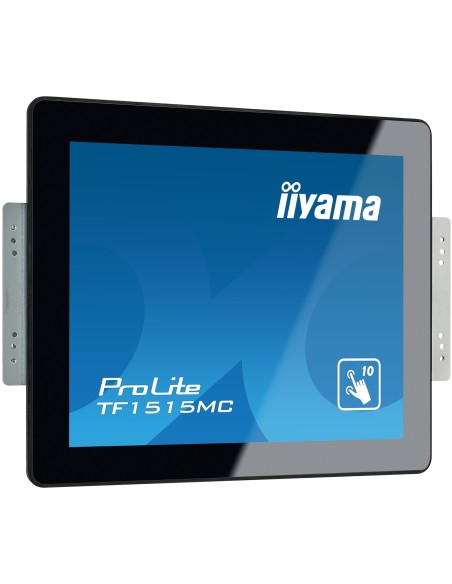 MONITOR IIYAMA OPENFRAME 15" TACTIL (TF1515MC-B2) 1024X768  300CD  800 1  VGA  HDMI  DP  USB  16MS 