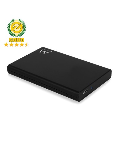 Ewent EW7072 caja para disco duro externo Carcasa de disco duro SSD Negro 2.5"