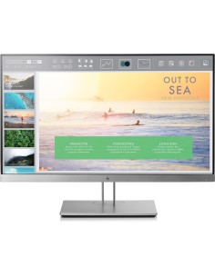 HP EliteDisplay E233 58,4 cm (23") 1920 x 1080 Pixeles Full HD LED Negro, Plata