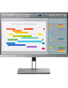 HP EliteDisplay E243i 61 cm (24") 1920 x 1200 Pixeles WUXGA LED Negro, Plata