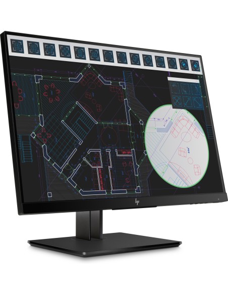 HP Z24i G2 61 cm (24") 1920 x 1200 Pixeles WUXGA LED Negro