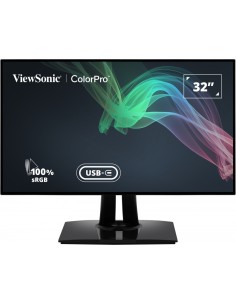 Viewsonic VP Series 3268A-4K 81,3 cm (32") 3840 x 2160 Pixeles 4K Ultra HD LED Negro