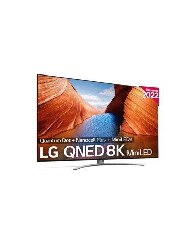 LG 65QNED996QB Televisor 165,1 cm (65") 8K Ultra HD Smart TV Wifi Negro, Plata