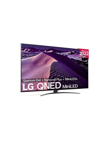 LG 55QNED876QB Televisor 139,7 cm (55") 4K Ultra HD Smart TV Wifi Negro, Gris
