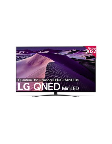 LG QNED MiniLED 65QNED876QB Televisor 165,1 cm (65") 4K Ultra HD Smart TV Wifi Negro, Plata