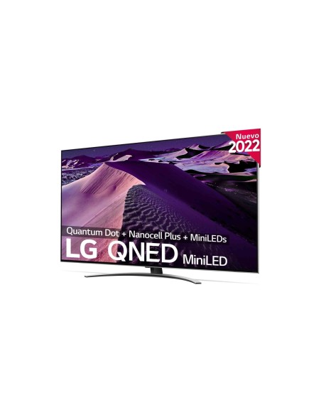 LG QNED MiniLED 65QNED876QB Televisor 165,1 cm (65") 4K Ultra HD Smart TV Wifi Negro, Plata