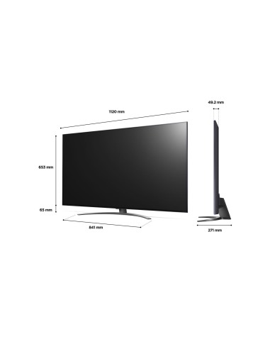 LG NanoCell NANO81 65NANO816QA Televisor 165,1 cm (65") 4K Ultra HD Smart TV Wifi Negro