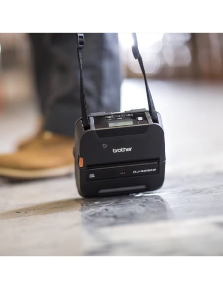 Brother RJ-4250WB impresora de etiquetas 203 x 203 DPI Inalámbrico y alámbrico