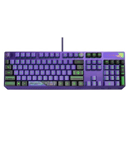 ASUS XA10 ROG STRIX SCOPE RX EVA RD US teclado USB QWERTY Internacional de EE.UU. Negro