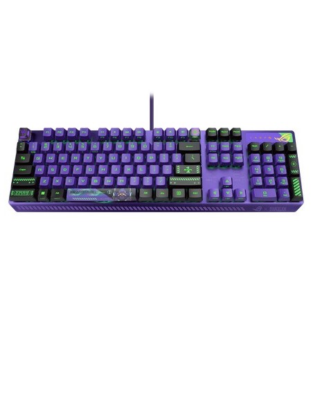 ASUS XA10 ROG STRIX SCOPE RX EVA RD US teclado USB QWERTY Internacional de EE.UU. Negro