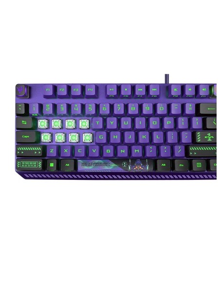ASUS XA10 ROG STRIX SCOPE RX EVA RD US teclado USB QWERTY Internacional de EE.UU. Negro