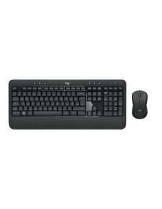 Combo Logitech MK540 Advanced Inalámbrico Alemán Negro